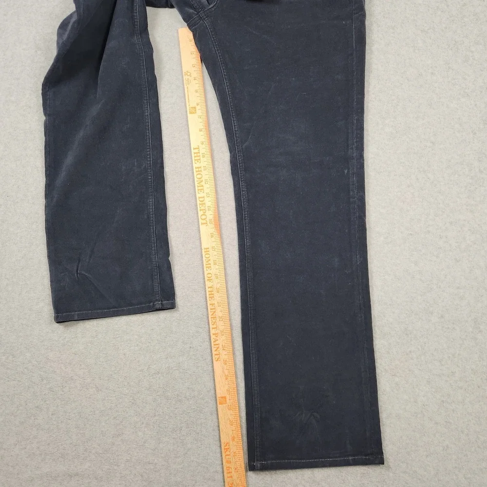 Tommy Bahama Pants 36x32 Blue Corduroy Jenson Straight Leg Pinwale Relax NEW